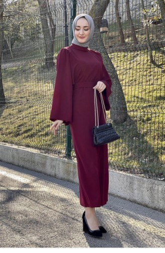 Robe Hijab Bordeaux 5440END.BRD