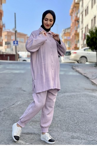 Keten İkili Takım Lila