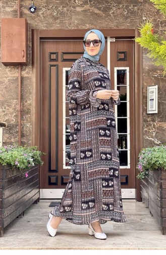 فستان أسود 5455KLC.SYH