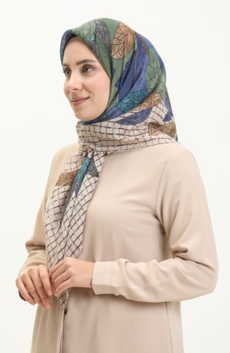 Écharpe à Motifs 13209-12 Beige Parlament 13209-12