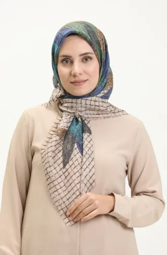 Écharpe à Motifs 13209-12 Beige Parlament 13209-12