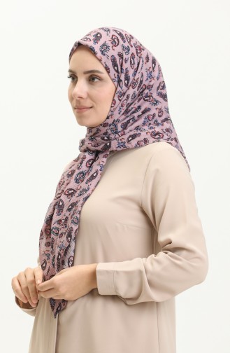 Écharpe à Motifs Mio Caz 13216-05 Poudre Bleu 13216-05