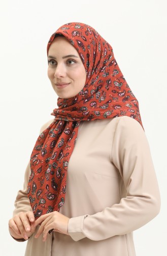 Patterned Mio Jazz Scarf 13216-11 Cinnamon Color Pink 13216-11