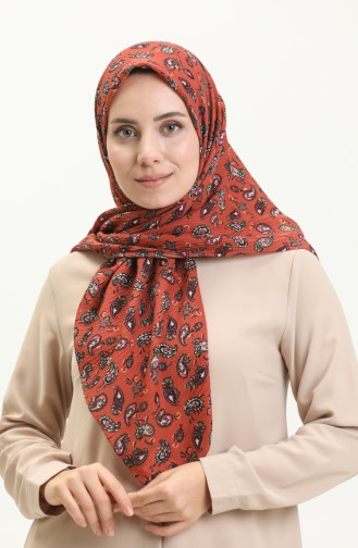 Patterned Mio Jazz Scarf 13216-11 Cinnamon Color Pink 13216-11