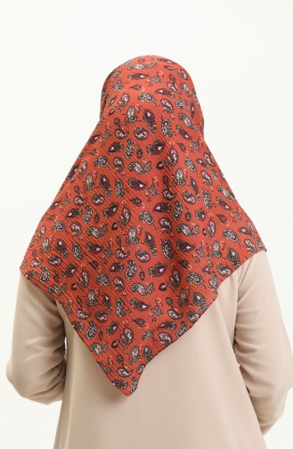 Patterned Mio Jazz Scarf 13216-11 Cinnamon Color Pink 13216-11