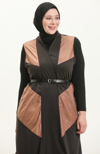 Tobacco Brown Gilet 7016.TABA