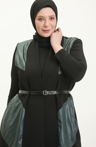 سترة بدون أكمام أخضر حشيشي 7016.Yeşil