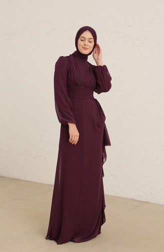 Habillé Hijab Pourpre 5718-09