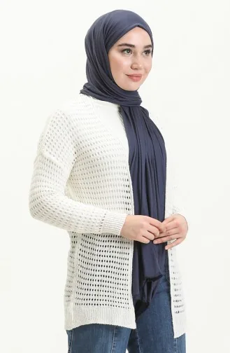 Ensemble Tricot Pull Gilet 1088-01 Ecru 1088-01