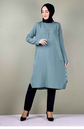 Large Size Aerobin Tunic 1508-02 Green 1508-02