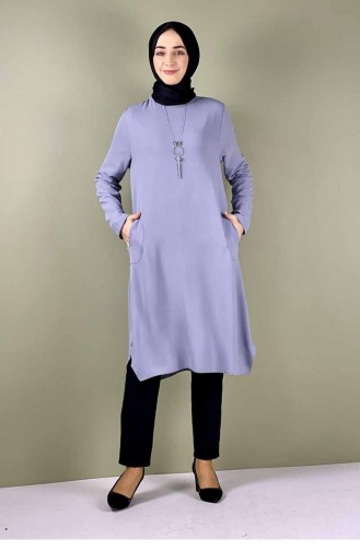 Large Size Aerobin Tunic 1508-04 Gray 1508-04