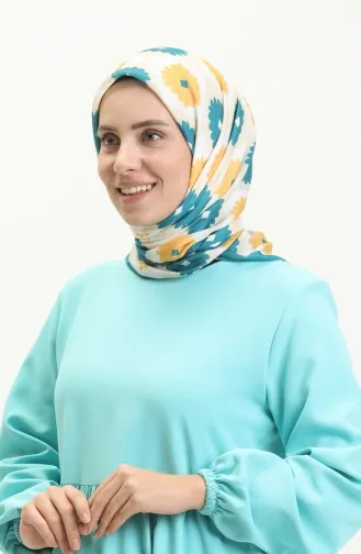 Oil Blue Hoofddoek 2494-02