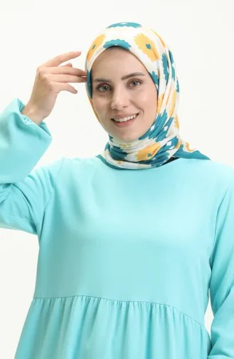 Oil Blue Hoofddoek 2494-02