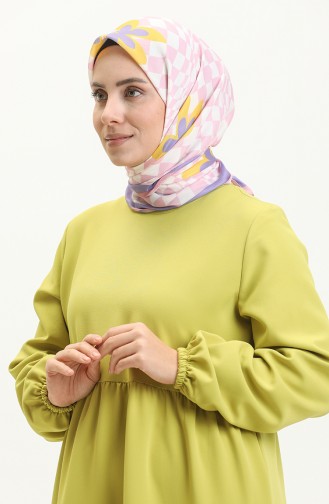 Dama Pamuk Eşarp M2552-01 Pembe