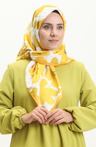 Violet Twill Scarf M2553-02 Mustard 2553-02