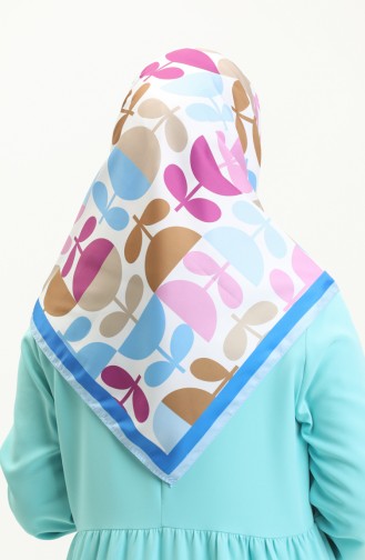 Tulip Twill Scarf M2559-01 Baby Blue 2559-01