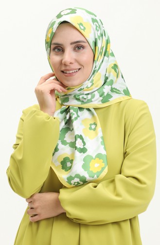 Lotus Twill Scarf M2562-03 Yellow 2562-03