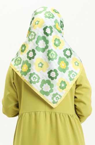 Lotus Twill Scarf M2562-03 Yellow 2562-03