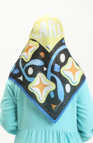 Saxon blue Hoofddoek 2610-01