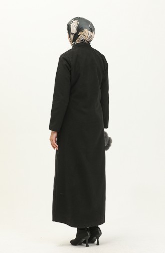 Zippered Coat 0022-06 Black 0022-06