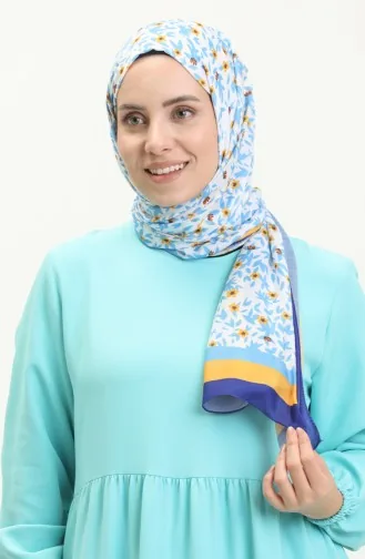 Saxon blue Sjaal 2583-02