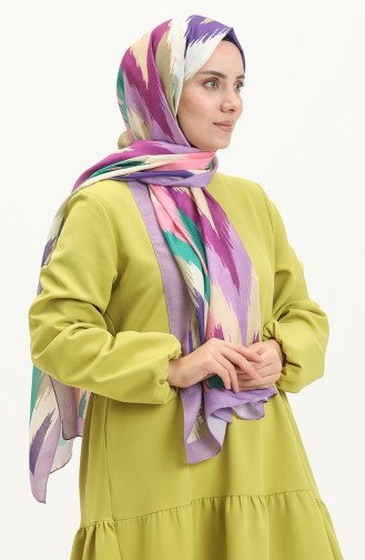 İkat Cotton Shawl M2579-01 Lilac 2579-01