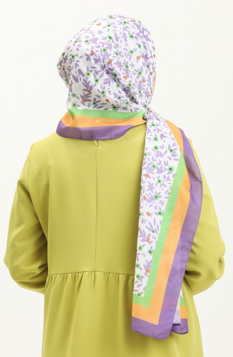Fleur Baumwolle Schal M2583-01 Lila 2583-01