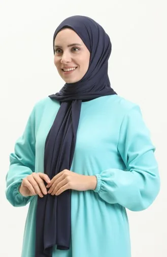 Combed Shawl 2003-18 Navy Blue 2003-18