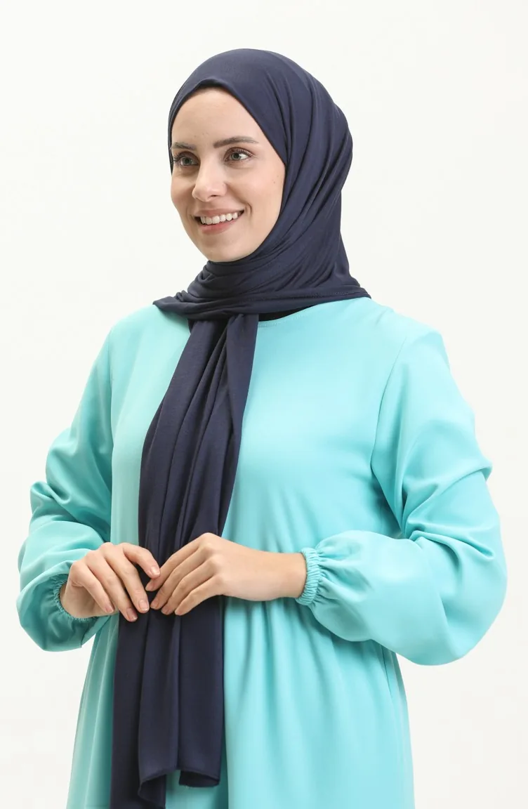 Combed Shawl 2003-18 Navy Blue 2003-18