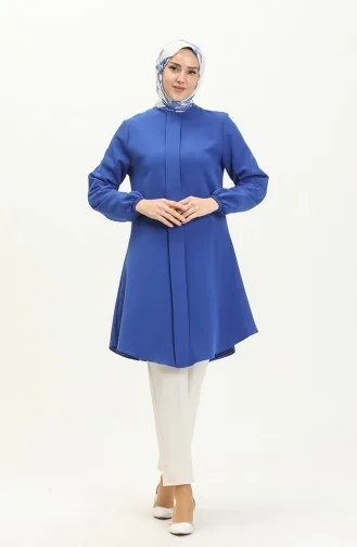 Hidden Button Tunic 1839-02 Saxe 1839-02