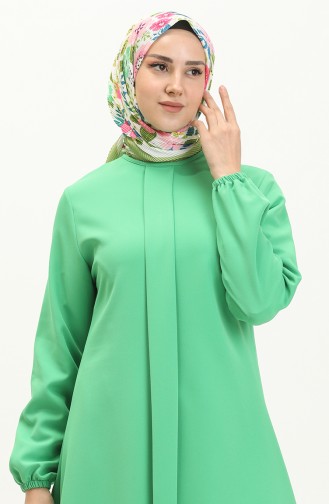 Hidden Button Tunic 1839-03 Green 1839-03