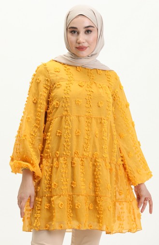 Ponponlu Tunik 5505-04 Hardal