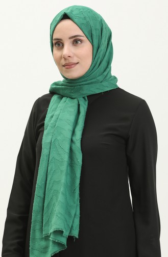 شال بنقش الزيبرا جاكار M2665-14 أخضر عشبي 2665-14