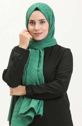 شال بنقش الزيبرا جاكار M2665-14 أخضر عشبي 2665-14