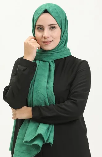شال بنقش الزيبرا جاكار M2665-14 أخضر عشبي 2665-14