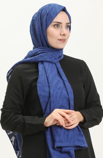 Saxon blue Sjaal 2665-24