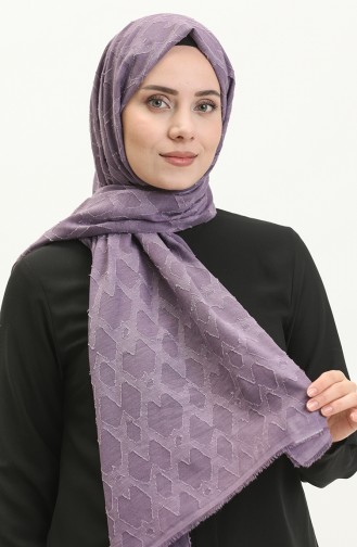 Jacquard Series Diamond Pattern Shawl M2667-21 Lilac 2667-21