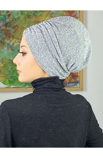 Sultan Model Gathered Outer Bonnet 8ARA181222-10 Silver Gray 8ARA181222-10