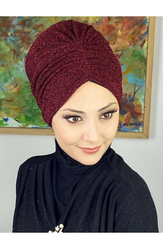 Bonnet Extérieur Réuni Modèle Sultan 8ARA181222-11 Rouge Claret 8ARA181222-11