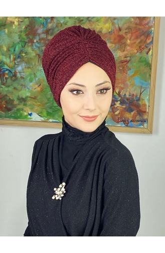 Bonnet Extérieur Réuni Modèle Sultan 8ARA181222-11 Rouge Claret 8ARA181222-11