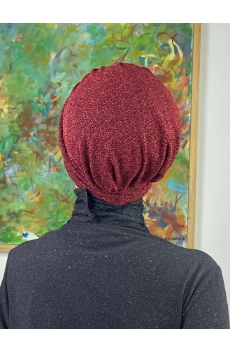 Sultan Model Gathered Outer Bonnet 8ARA181222-11 Claret Red 8ARA181222-11