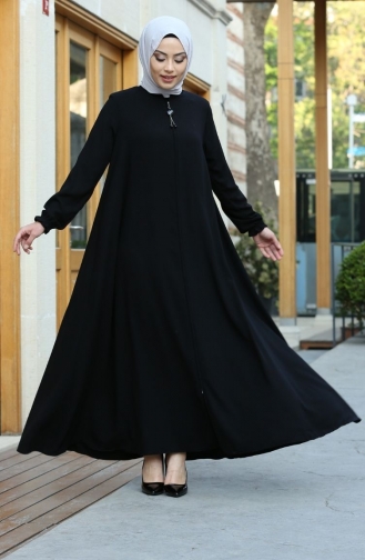 Black Abaya 1000-01