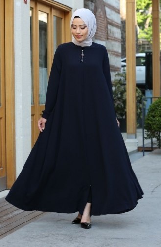 Abayas Bleu Marine 1000-02