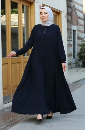 Abayas Bleu Marine 1000-02