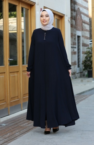 Abayas Bleu Marine 1000-02