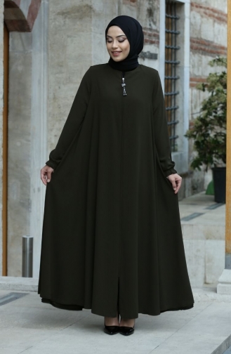 Khaki Abayas 1000-04