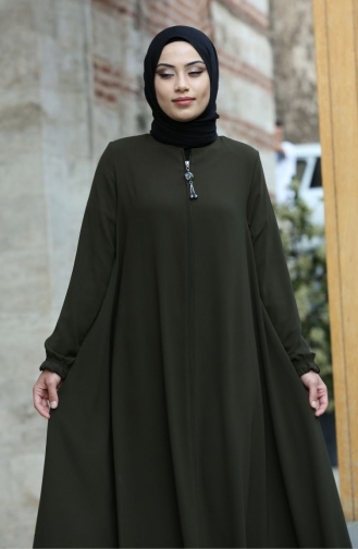 Khaki Abayas 1000-04