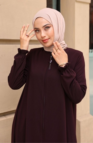 Abayas Plum 1000-07