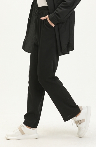 Pantalon Noir 6140-03