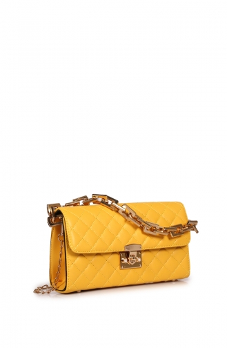 Stilgo women s Shoulder Bag Av98z-06 Yellow 98Z-06